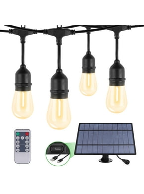 Solar String Lights in Outdoor Solar Lighting - Walmart.com