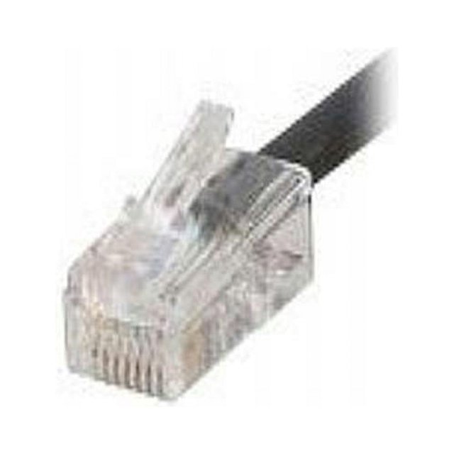 35Ft Cat5E 350 Mhz Assembled Plenum Patch Cable - Black