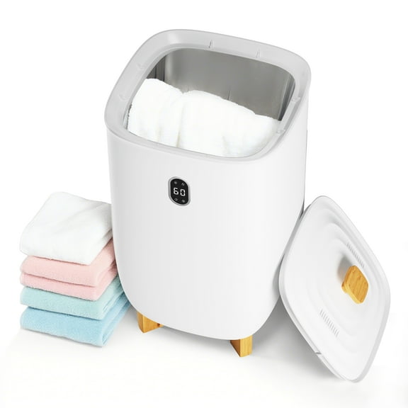 35L Electric Towel Warmer Bucket with Digital Display & Auto Shut-Off