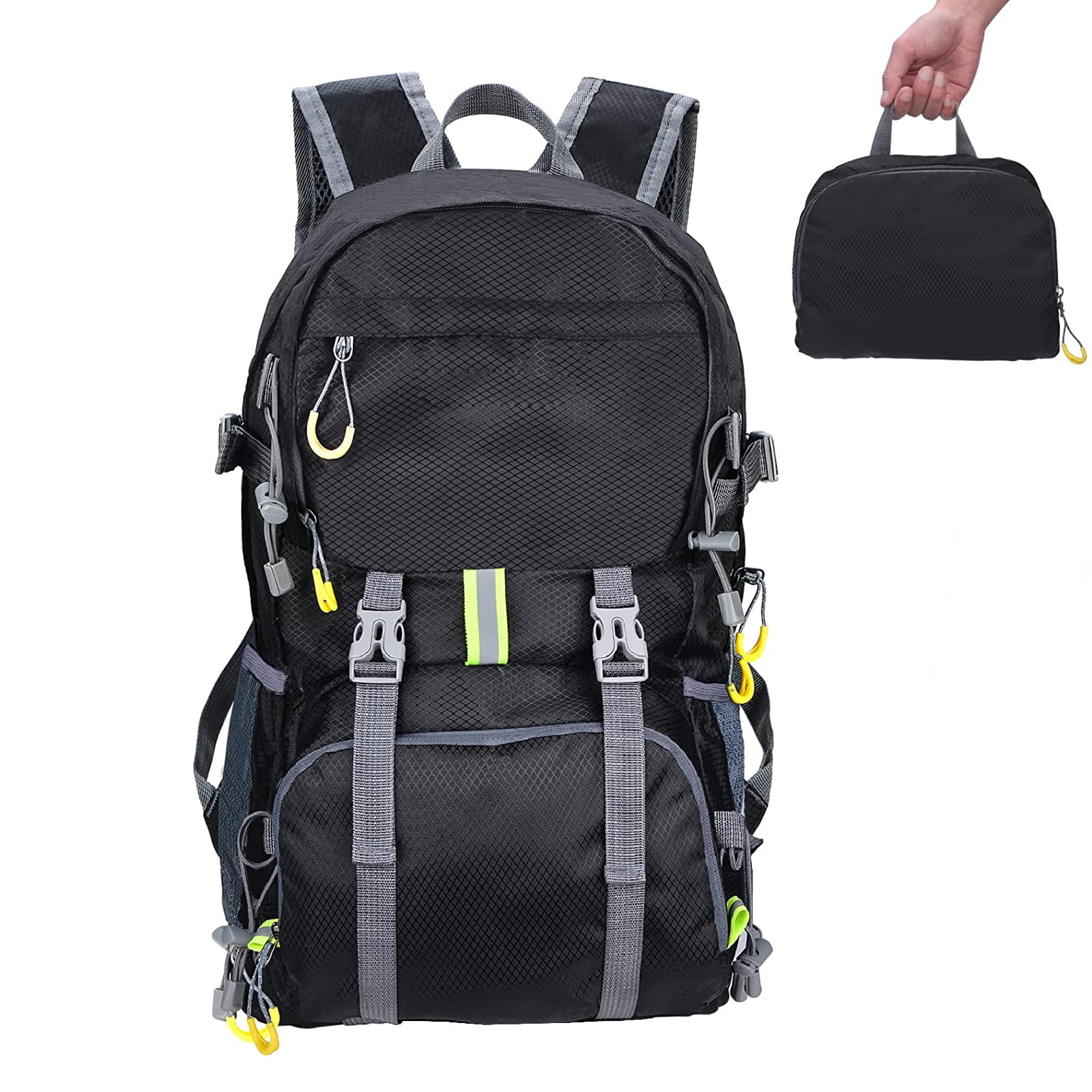 35L Lightweight Hiking Backpack, Ultralight Water Resistant Travel Packable  Daypack for Women Men - Walmart.com
