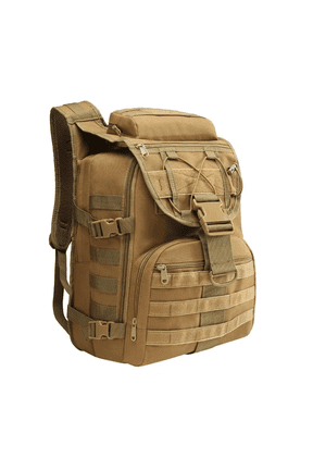 35L Tactical Backpack with Multiple Compartments and Padded Laptop Sleeve