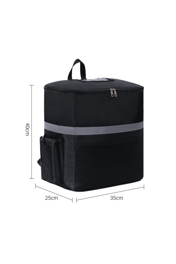 35L Thermal Food Bag Cooler Refrigerator Box Fresh Keeping Food Delivery Backpack Insulated Long term maintenance temperature