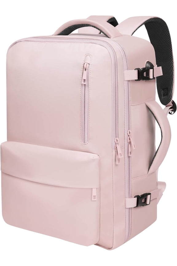 35L Travel Backpack | 180? -Open Design | Multi-Pockets | Airline Approved Carry |15.6 inch Laptop Compartment |USB Port | for Travel Business College Bookbags |Men Women,