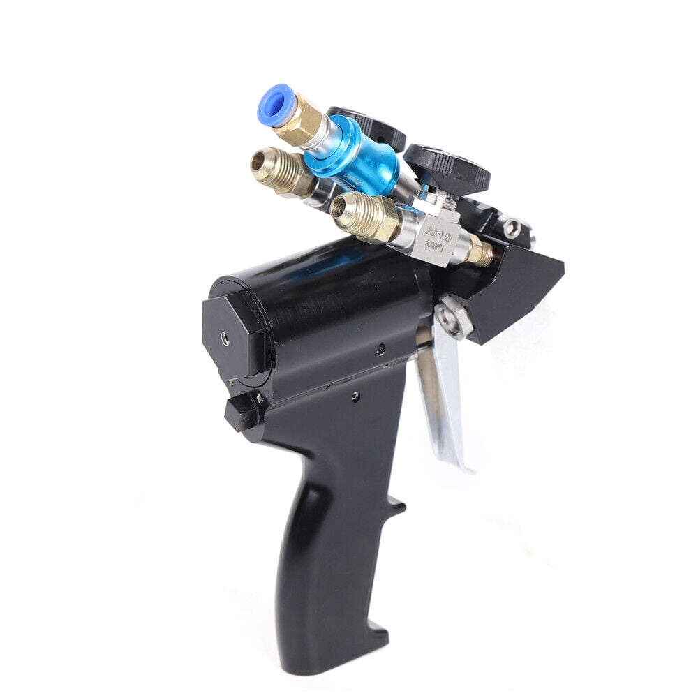 35Mpa PU Foam Spray Gun Polyurethane Polyurea Air Purge Spray Gun Self ...