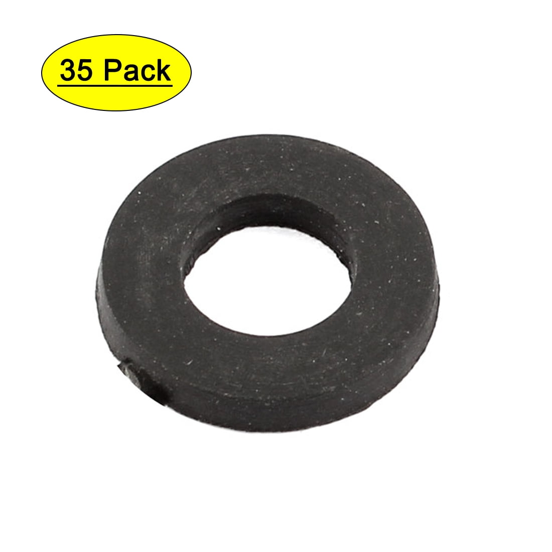 35Pcs 19x10x3mm Black Rubber O Ring Seal Tap Sink Water Pipe Tube