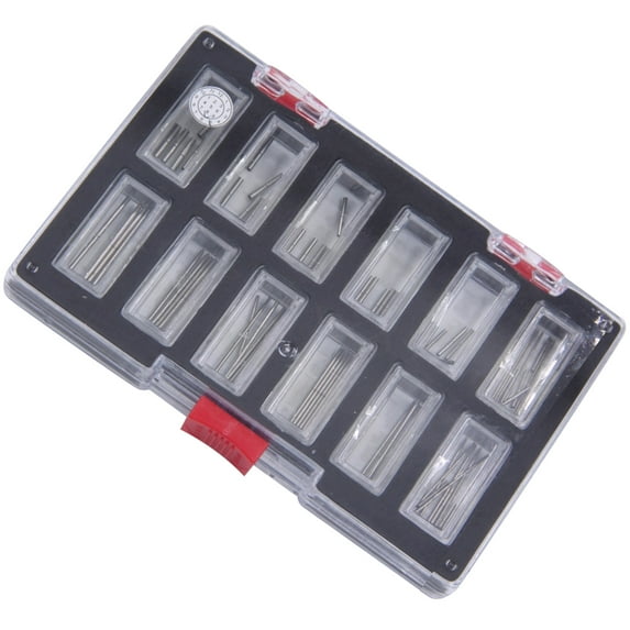 35Pcs Essential Steel Tubes and Pins Set for Watch Strap Repair Sturdy Box, Durable and Convenient