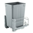 thumbnail image 1 of 35QT Pullout Waste Container Under Cabinet Kitchen Bin Trash Can Soft Close, Hidden Door-Mounted Design, Large Capacity 66 lbs, Smooth Sliding Rails, Easy Installation for Home or Commercial Use, 1 of 11