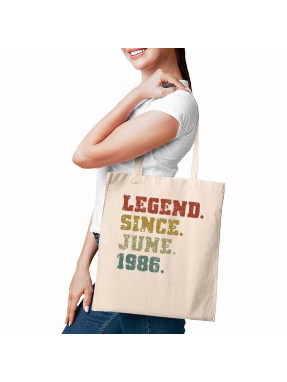 35Th Birthday Gifts 35 Years Old Legend Since June 1986 Ver2 Tote Bags