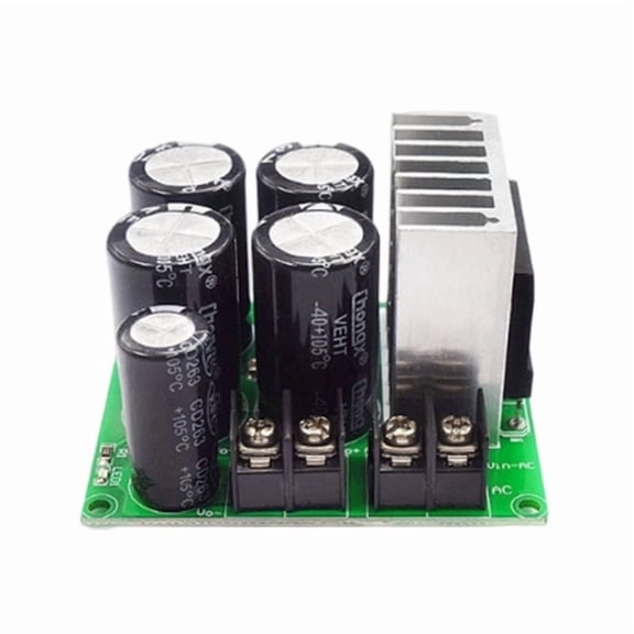 35V/50V Input 10A Rectifier Filter Board Power Supply Module For Audio Amplifiers And Industrial Equipment Low Noise
