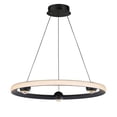 thumbnail image 1 of E23512-BK-ET2 Lighting-Nodes - 35W 1 LED CCT Select Ring Pendant-2.75 Inches Tall and 24 Inches Wide-Black Finish, 1 of 5