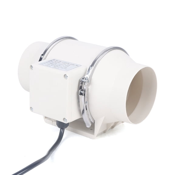35W 4 Inch Inline Duct Fan Tube Ventilation Fan Extractor Exhaust Blower 220CFM