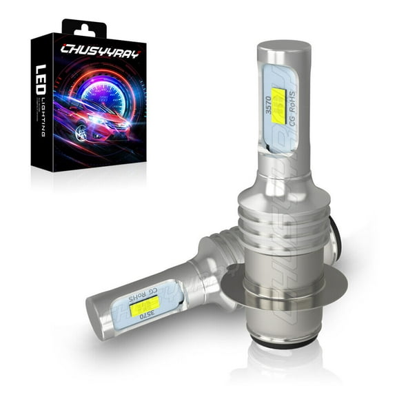 35W HEADLIGHTS FOR YAMAHA GRIZZLY 660, 400, 450, 350, 125 SUPER WHITE LED BULBS