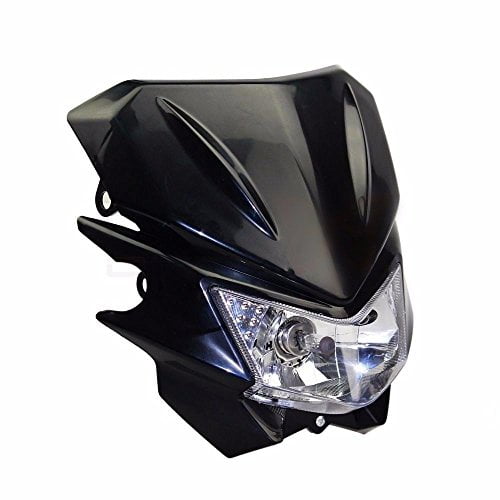 35W Off Road Dirt Bike Motorcycle Headlight for Honda Kawasaki Suzuki Yamaha Custom