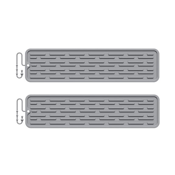 35X8.8Cm Silicone Drying Mats Drying Mat Heat Resistant Mat Dishwasher Safe Mat Easy To Clean Design Efficient Drying Area