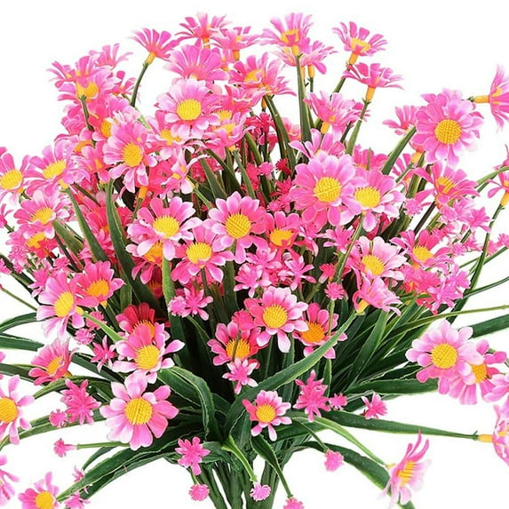 35cm Fake Artificial Flowers Plastic Flowers Outdoor for Decoration Bouquet Wedding Party Plants Floral Arrangement