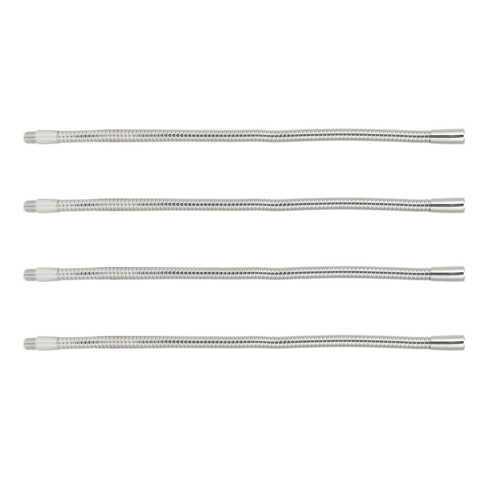 35cm Gooseneck Lamp Hose 4,Pack, Durable Aluminum, Flexible 360 Adjustment For Desk Lights