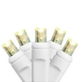thumbnail image 1 of 35ct Warm White LED Wide Angle Christmas Light Set for Light Curtain - White Wire, 1 of 3