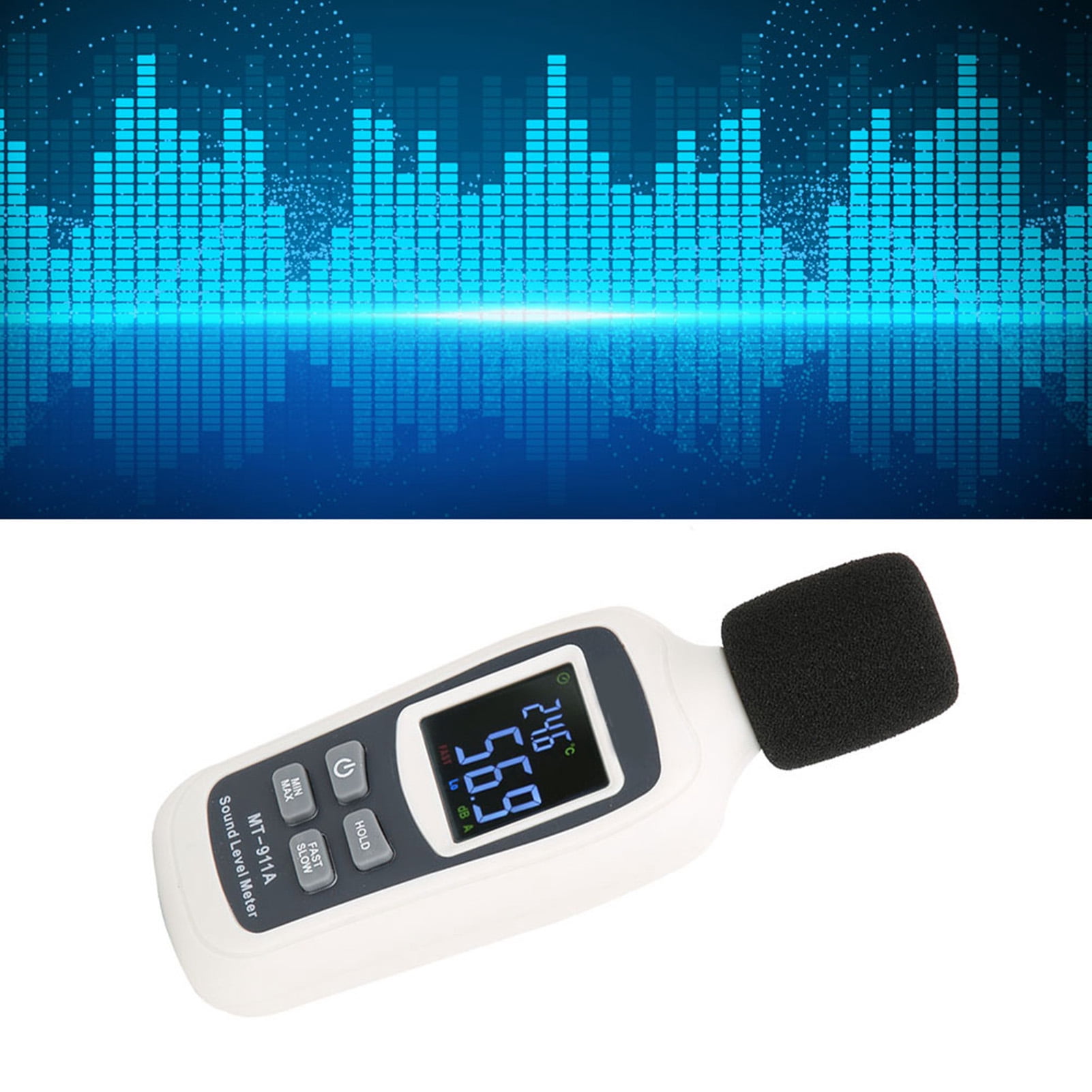 35dB135dB Digital Sound Meter Decibel Meter Noise Meter With Data Hold