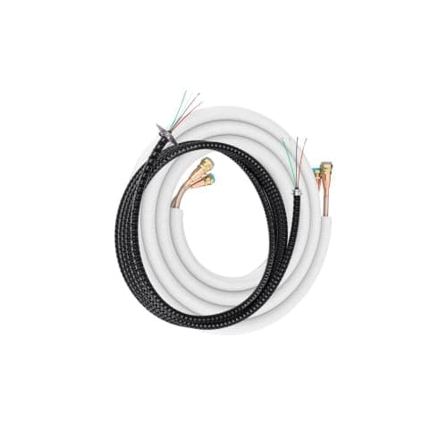 MRCOOL DIY 35ft Line Set 1/4 x 1/2 w/ Pro Cable for 9K–18K Indoor - R454B