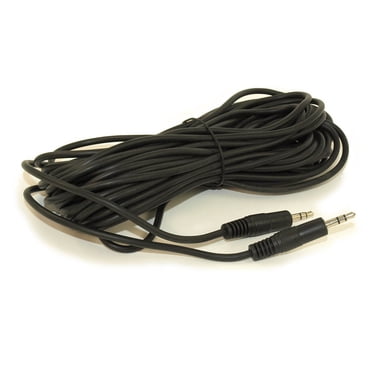 CablesOnline 35ft Premium 3.5mm Mono TS Audio Cable - Male To Male, Shielded