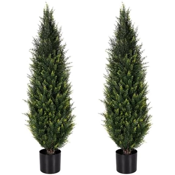 35ft Faux Tree Artificial Cedar Topiary Tree Fake Plants for Home Decor Artificial Trees for Home DecorationArtificial Christmas Tree$$Home Decor, Kitchen, & Other