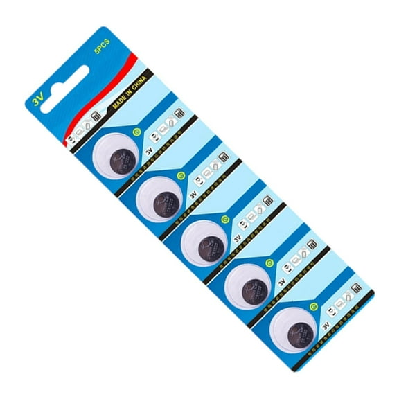 35mAh High Capacity CR1220 Button Cell 3V for Car Key Remote Control Calculator CR1220 Cell 1 Sheet