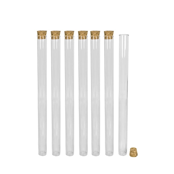 35ml 16x220x14mm Clear Test Tube Bottles with Cork Transparency Glass Bottles With Stopper Decorative Bottle 12pcs