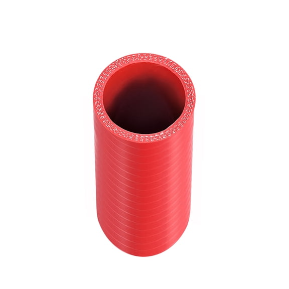 35mm 1.38" ID Universal Auto Straight Silicone Coupler  Pipe Replacement 76mm Red
