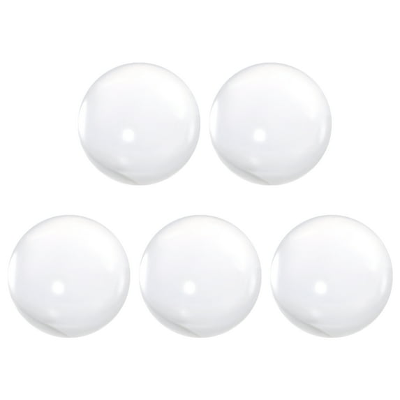 35mm(1.4-inch) Acrylic Contact Juggling Ball Ornament Clear 5pcs