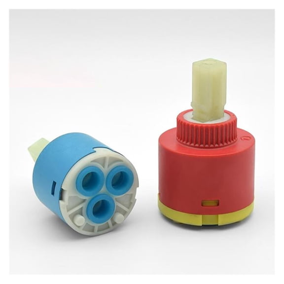 35mm/40mm Ceramic Disc Cartridge Inner Blue Faucet Valve Water Mixer Tap For Faucet Replace Part Ceramic Disc Cartridge ,Durable Materia