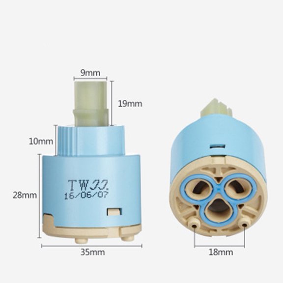 35mm/40mm Replacement Ceramic Tap Cartridge Valve Kitchen Basin