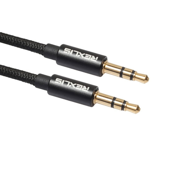 35mm Audio Auxiliary for Car Speaker and Headphone Connectivity with Universal Device Compatibility