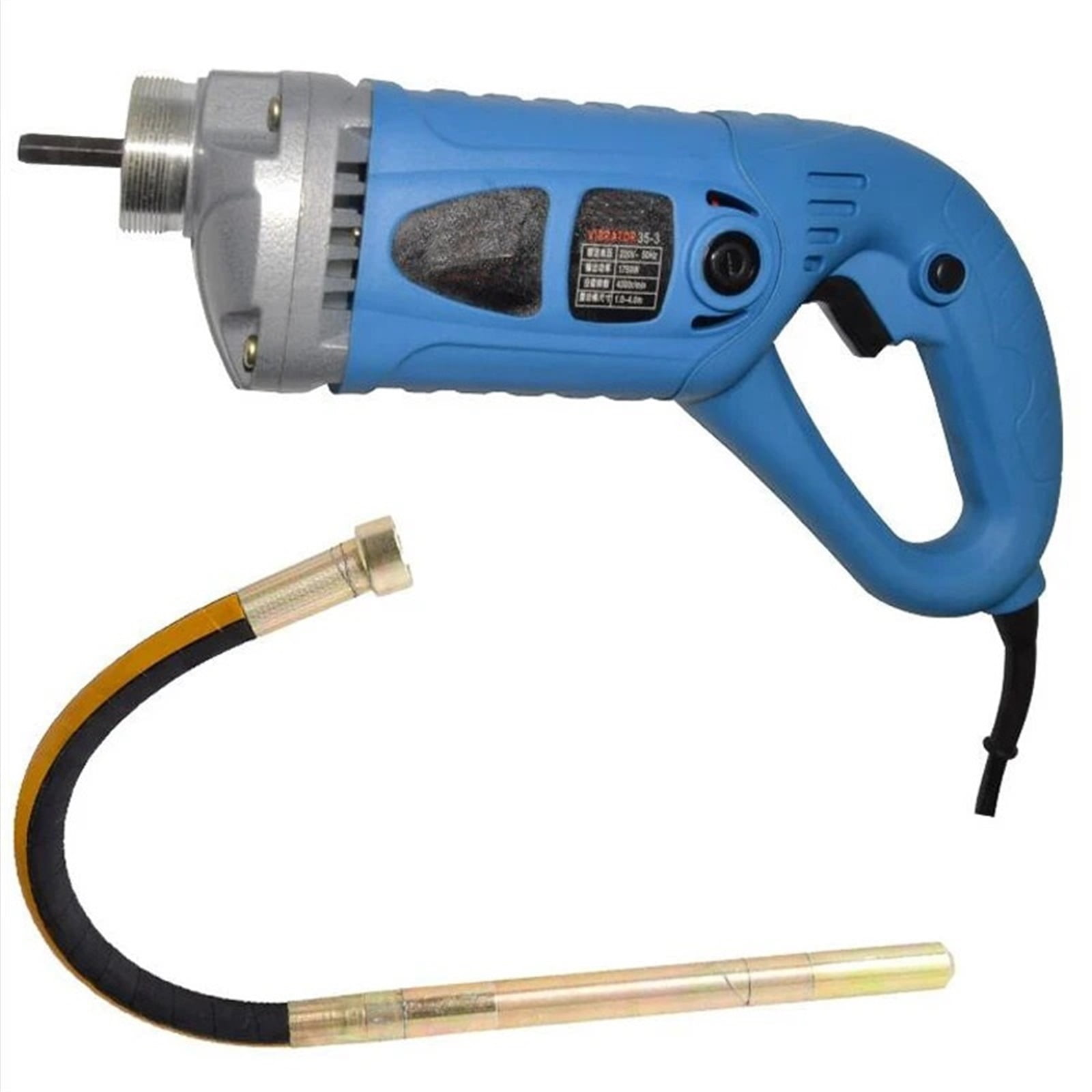 Betonvibrator, 30W 4000 Tpm Borstelloze Gelijkstroom-Vibrerende Motor met Snelheidsregelaar Vibrerende Motormixer Undercut-vibrator voor Betonvibrators (DC12V