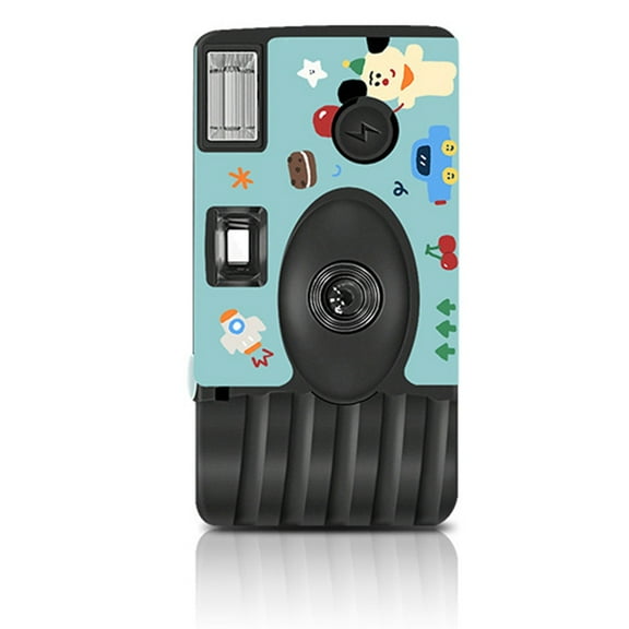 35mm Disposable Film Camera with Flash One Time Camera 400 ISO Disposable Camera for Gathering Wedding Travel No.1
