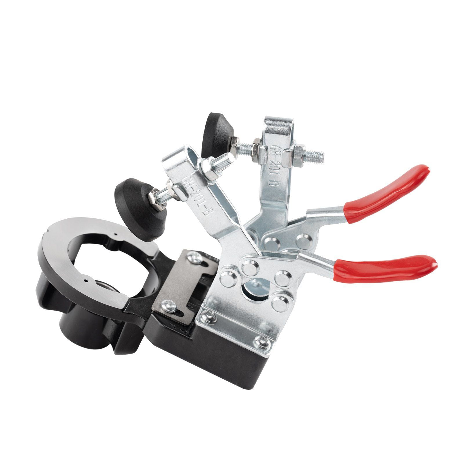 35mm Door Hinge Jig Kit, Aluminum Hinge Template with Dual
