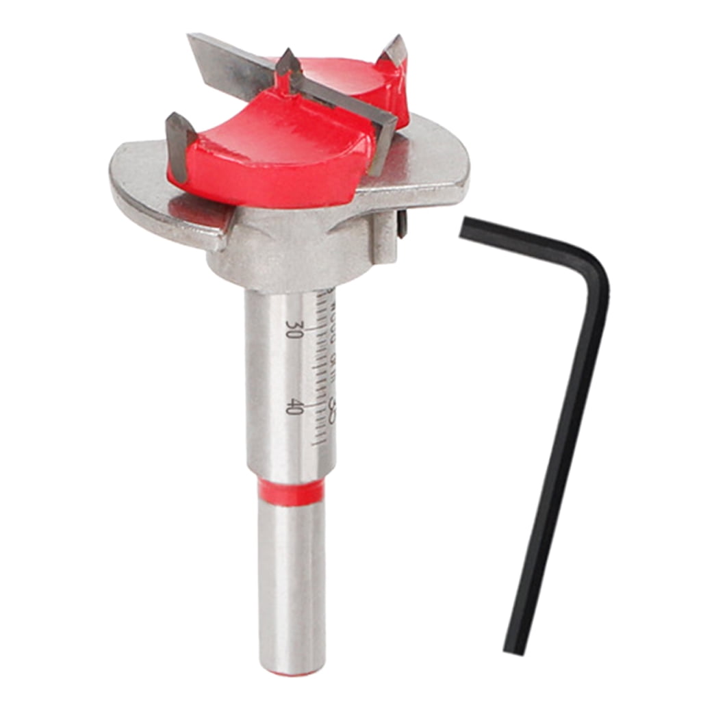 35mm Forstner Auger Drill Bit Woodworking Cabinet Hinge Hole Opener ...