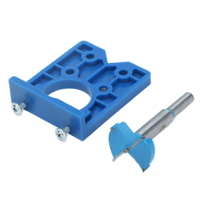 35mm Hinge Hole Locator Jig Drilling Guide DIY Carpenter Woodworking