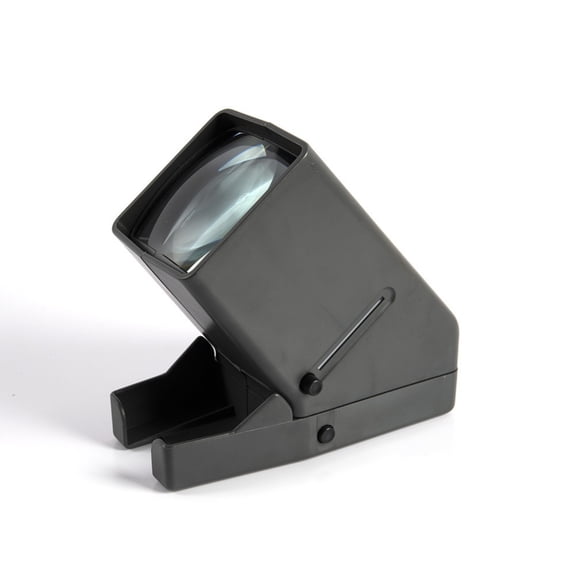 35mm Slide and Film Viewer Negatives Viewer Desk Top LED Lighted Illuminated Viewing 3X Magnification USB Powered