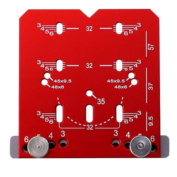 35mmHinge Jig Door Cabinets Concealed Hinge Hole Template Jig Aluminium Alloy Drill y540