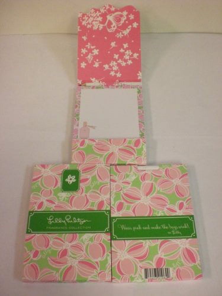 35pc LILLY PULITZER NOTEPADS W/PENCIL NEW 4.5"Lx3 1/8"W ea PAD 51CT WHOLESALE