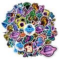 thumbnail image 1 of 35pcs-100pcs Colorful Astronaut Stickers Neon Space Stickers Cartoon PVC Astronauts for Laptops Phones Suitcases, 1 of 9