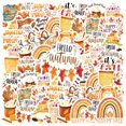 thumbnail image 1 of 35pcs-100pcs Cozy Stationery Stickers Autumn Kids Stickers Pumpkin Graffiti Decals DIY Stickers for Laptops Suitcase, 1 of 9