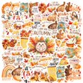 thumbnail image 1 of 35pcs-100pcs Cozy Stationery Stickers Autumn Kids Stickers Pumpkin Graffiti Decals DIY Stickers for Laptops Suitcase, 1 of 9