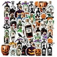 thumbnail image 1 of 35pcs-100pcs Spooky Halloween Stickers Gothic Skull Stickers Potion Stickers for Notebooks Laptops Suitcases, 1 of 9