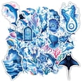 thumbnail image 1 of 35pcs-50pcs Aquatic Stickers Kids Stickers Nautical Stationery Stickers Ocean Animal Stickers for Laptops Suitcase Refrigerator, 1 of 9