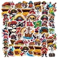 thumbnail image 1 of 35pcs-50pcs Cartoon Stickers Pirate Stickers Skull Stickers Treasure for Luggage Fridge, 1 of 9