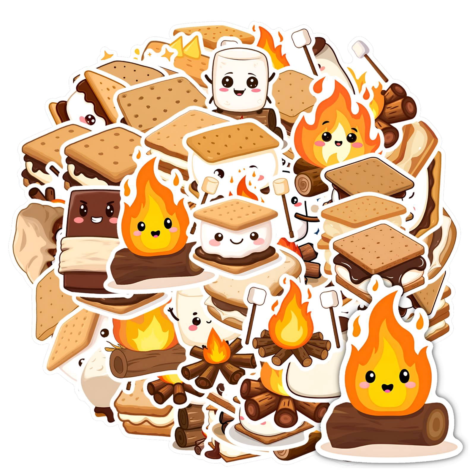 35pcs-50pcs Charming Stickers Kids Stickers Adorable Stationery Sticker ...