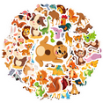 thumbnail image 1 of 35pcs-50pcs Cute Animal Stickers Funny PVC Stickers Kids Sticker Pack for Suitcase Laptop Phone, 1 of 9