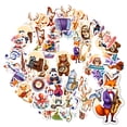 thumbnail image 1 of 35pcs-50pcs Cute Musical Stickers Animal Band Stickers Cartoon Instrument Stickers for Laptops Notebooks Suitcases, 1 of 9