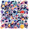 thumbnail image 1 of 35pcs-50pcs Cute Space Stickers Astronauts Adorable Stickers Rockets Kids Stickers for Suitcase Phone Laptop, 1 of 9